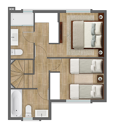 TOWNHOUSE Planta B