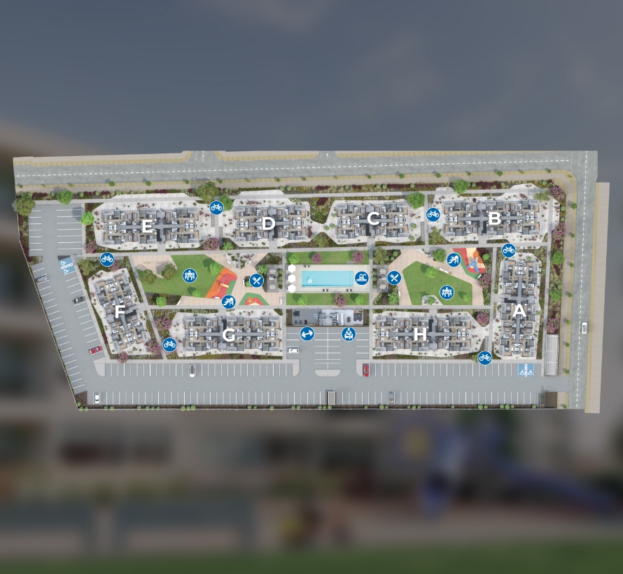 Masterplan Condominio Los Cerezos