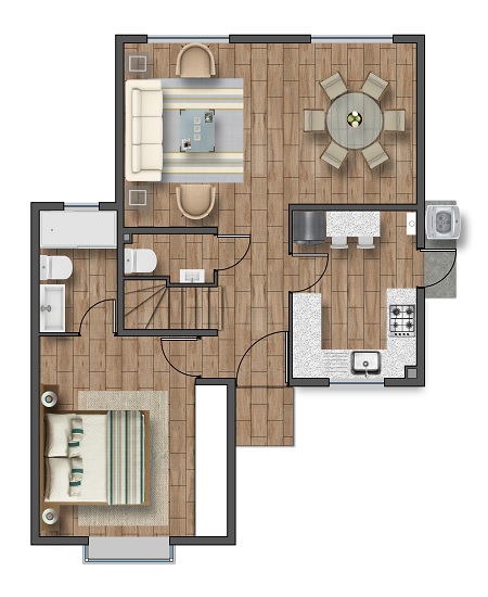 CASA CASTAÑO Planta A