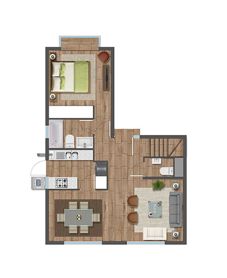 Casa Catemu - AGOTADA Planta A