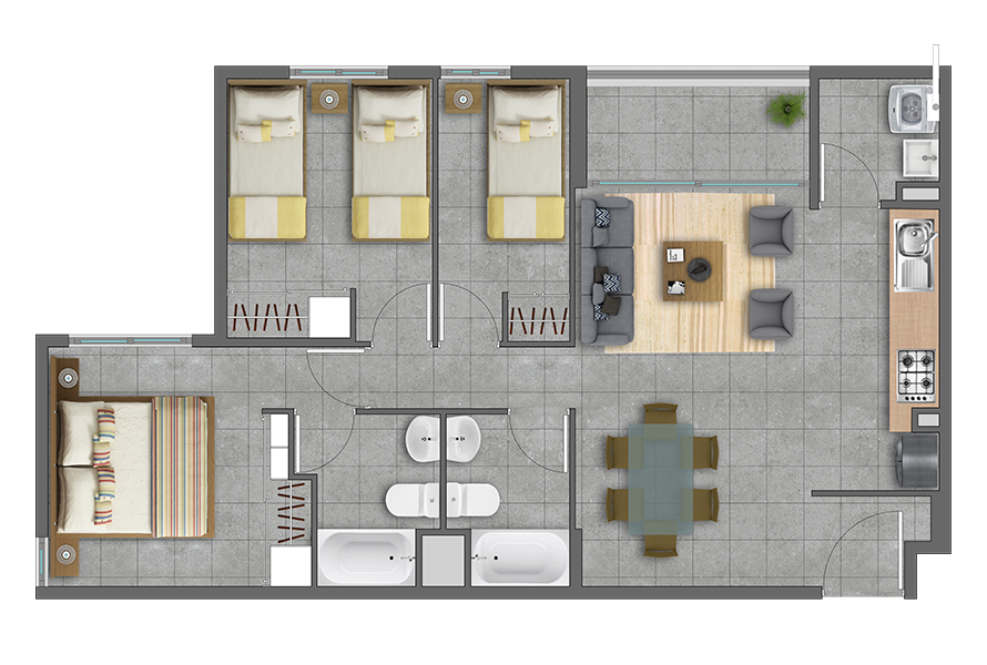Planta 1