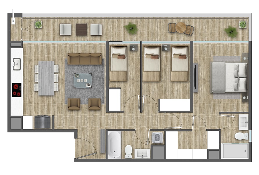 Planta 1
